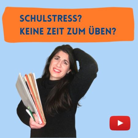 Schulstress: Keine Zeit zum Instrument spielen?